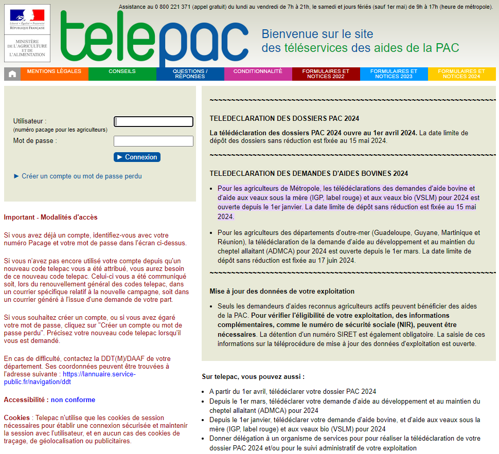 visu site telepac